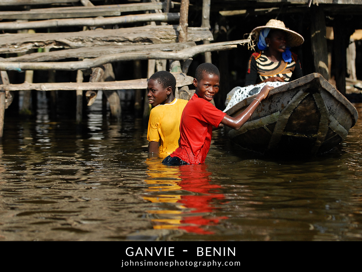 A photo-essay by John Simone Photography on Ganvie, Benin